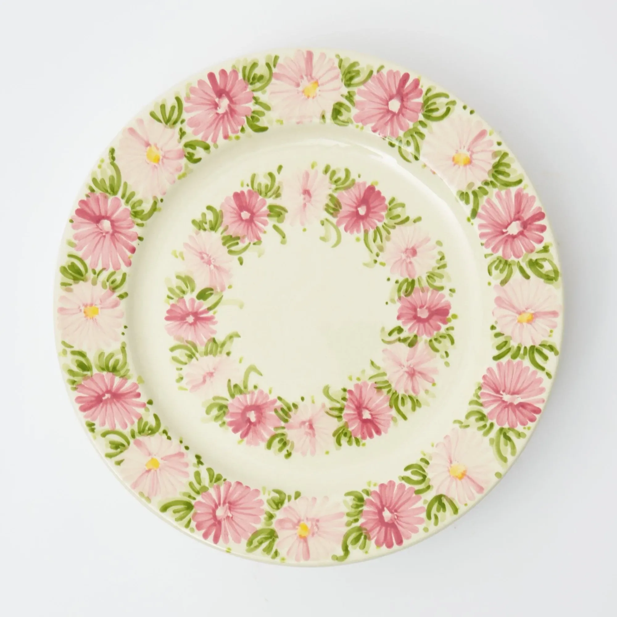 Dahlia Garland Dinner & Starter Plates (Set Of 8)|Mrs. Alice Clearance