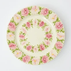 Dahlia Garland Dinner Plate|Mrs. Alice Outlet