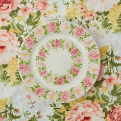 Dahlia Garland Dinner Plate|Mrs. Alice Outlet
