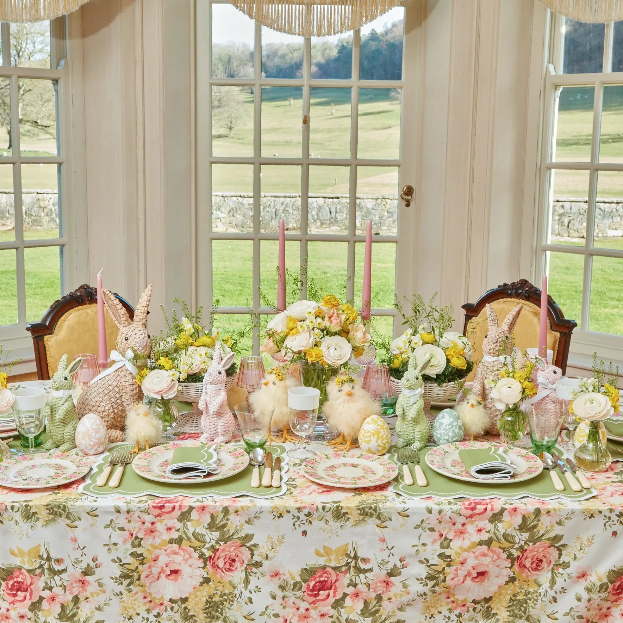 Dahlia Garland Dinner Plate (Set Of 4)|Mrs. Alice Online