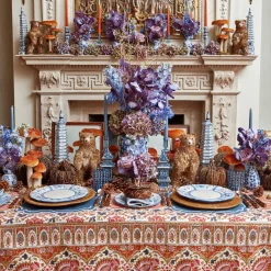 Dusty Blue Candles (Set Of 8)|Mrs. Alice Sale