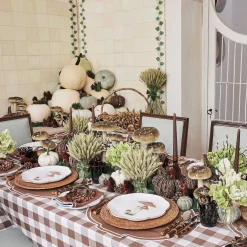 Elise Small Amber Candle Holder (Pair)|Mrs. Alice Sale