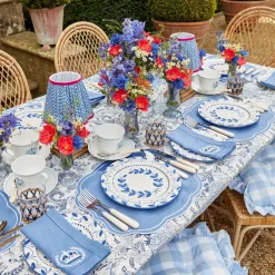 Elizabeth Garland Dinner & Starter Plates (Set Of 8)|Mrs. Alice