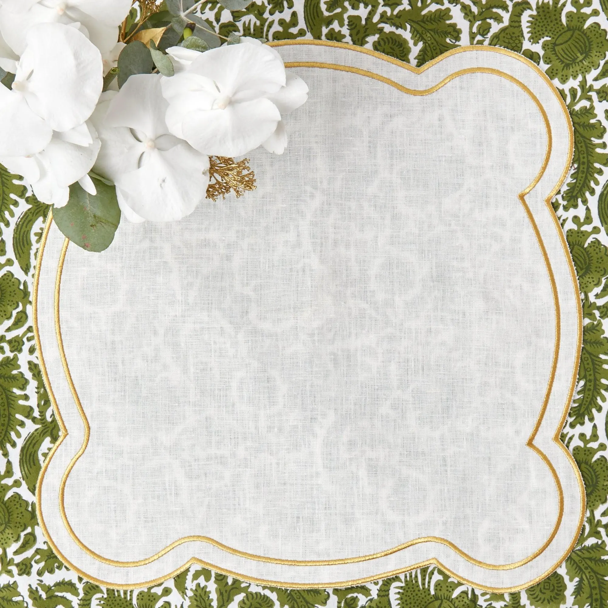 Eloise Gold Napkins (Set Of 4)|Mrs. Alice New