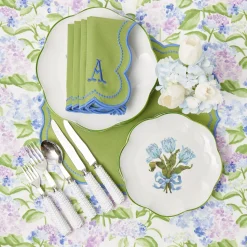 Eloise Green And Blue Placemats (Set Of 4)|Mrs. Alice Discount