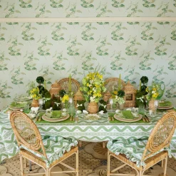 Emerald Hobnail Glasses & Jug Set|Mrs. Alice Hot