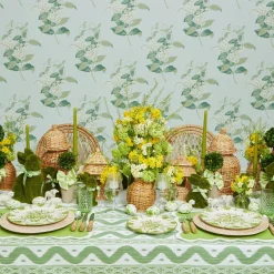 Emerald Hobnail Glasses (Set Of 6)|Mrs. Alice Discount