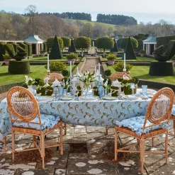 Frilled Lily Of The Valley Seat Pad Cushion (Set Of 4)|Mrs. Alice Hot