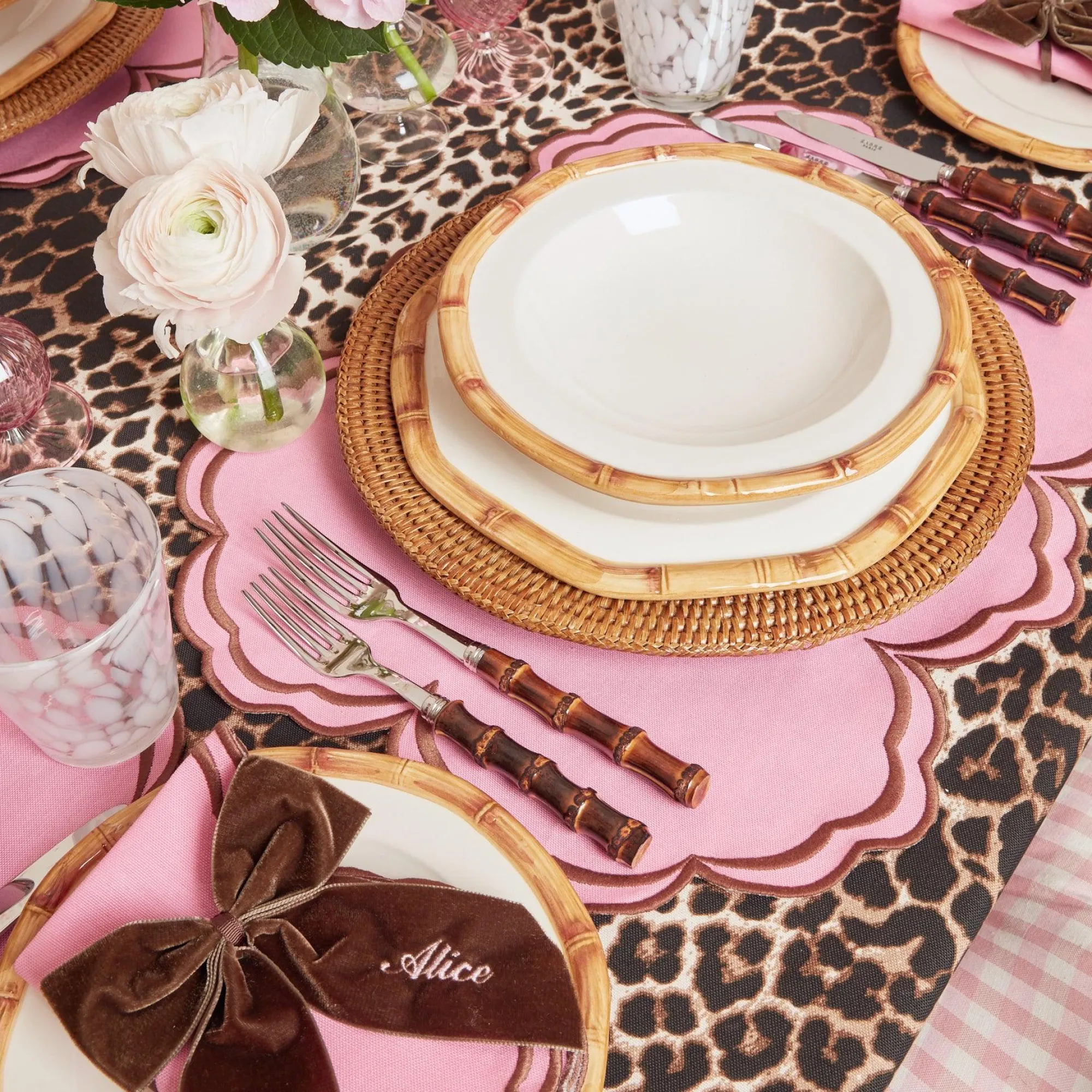 Geometric Bamboo Bowl|Mrs. Alice