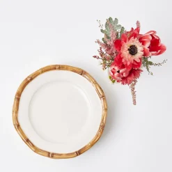 Geometric Bamboo Starter Plate (Set Of 4)|Mrs. Alice Discount