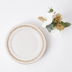 Gold Garland Dinner Plates (Set Of 4)|Mrs. Alice Best