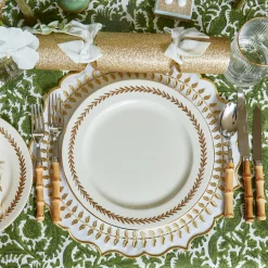 Gold Garland Dinner Plates (Set Of 4)|Mrs. Alice Clearance