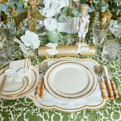 Gold Garland Dinner Plate|Mrs. Alice Outlet