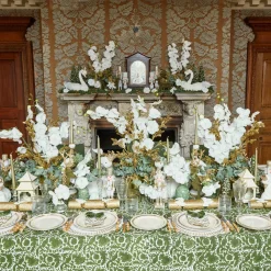 Gold Garland Starter Plate|Mrs. Alice Sale