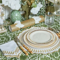 Gold Garland Starter Plates (Set Of 4)|Mrs. Alice Best