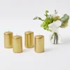 Gold Pillar Candles (Set Of 4)|Mrs. Alice Sale
