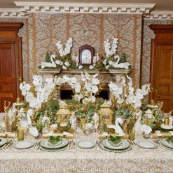 Gold Pillar Candles (Set Of 4)|Mrs. Alice Sale