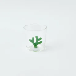Green Coral Glasses (Set Of 4)|Mrs. Alice Best