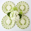 Green Garland Dinner Plates (Set Of 4)|Mrs. Alice Discount