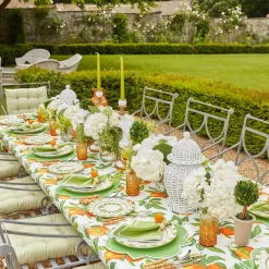 Green Garland Dinner Plate|Mrs. Alice