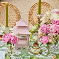 Green Parrot Candlescape|Mrs. Alice Sale