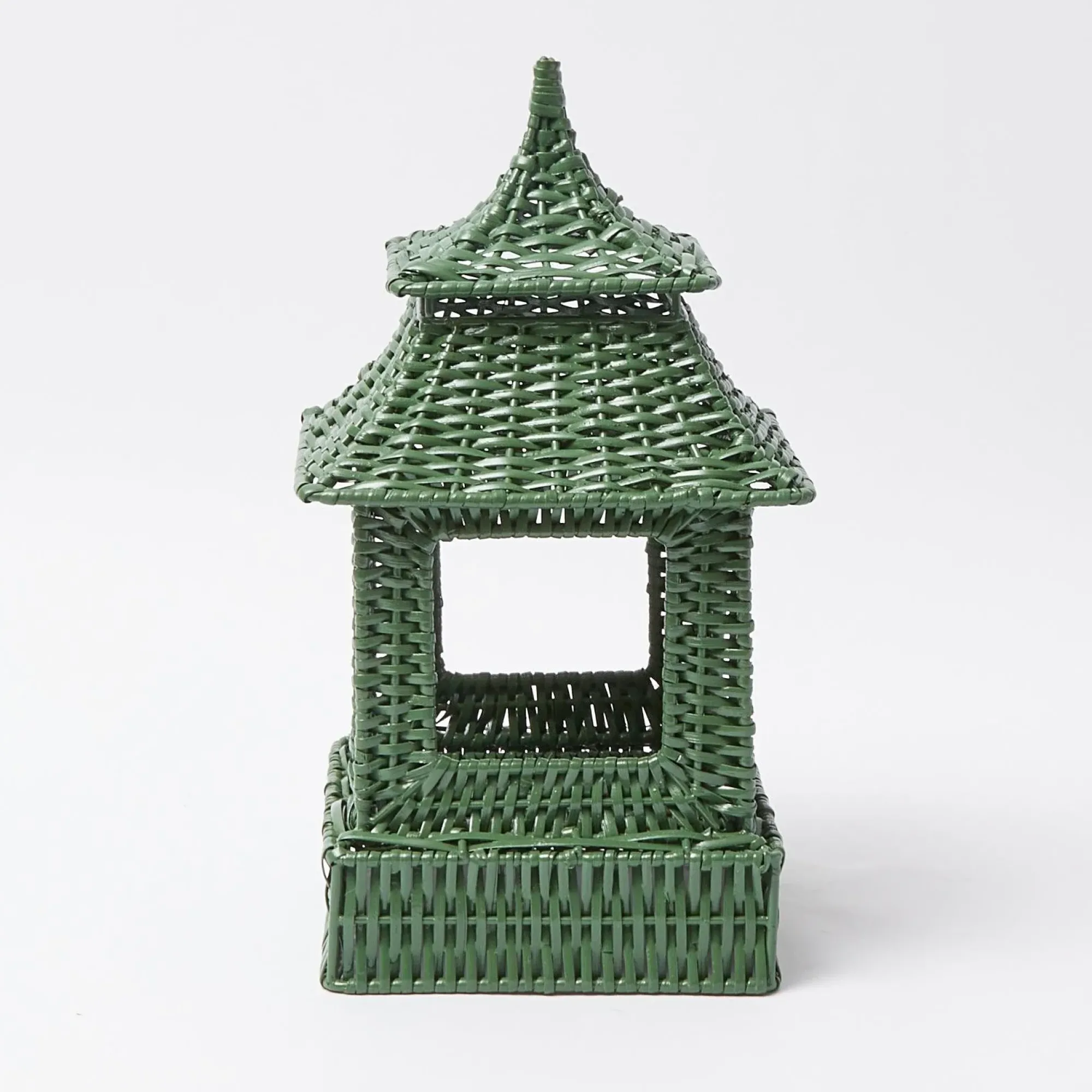 Green Rattan Pagoda Lantern|Mrs. Alice Hot