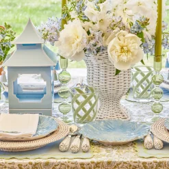 Green Swirl Outdoor Glasses (Set Of 6)|Mrs. Alice Sale