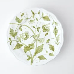 Hand Painted Hummingbird Dinner Plate|Mrs. Alice Hot