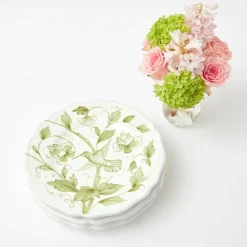 Hand Painted Hummingbird Starter Plate|Mrs. Alice Outlet