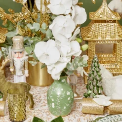 Hand Painted Tole Bud Vases (Set Of 3)|Mrs. Alice Discount