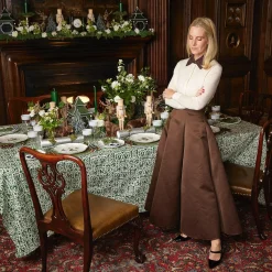 Heidi & Hans Skier Starter Plates (Set Of 4)|Mrs. Alice Sale