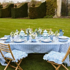 Hobnail Navy Glasses (Set Of 6)|Mrs. Alice Sale