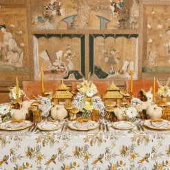 Honey Rattan Pagoda Lantern|Mrs. Alice New