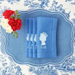 Jubilee Linen Napkins (Set Of 4)|Mrs. Alice Discount