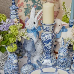 Large Chinoiserie Candle Holder|Mrs. Alice Clearance