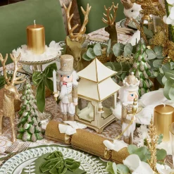 Large Mercury Pillar Candle Stand (Pair)|Mrs. Alice Sale