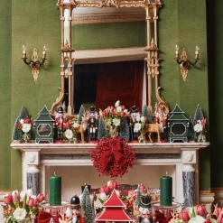 Large Ruby Red Velvet Bow|Mrs. Alice Clearance