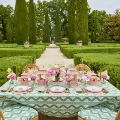 Large White Palm Candle Holder|Mrs. Alice Clearance