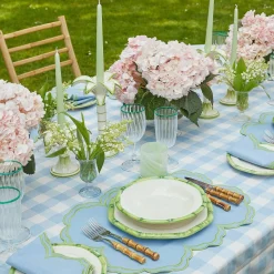 Large White Palm Candle Holder|Mrs. Alice Clearance