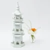 Large White Porcelain Pagoda|Mrs. Alice Sale