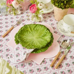 Light Brown Rattan Effect Cutlery (4Pcs)|Mrs. Alice Outlet