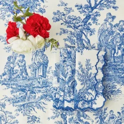 Lilibet Toile Napkins (Set Of 4)|Mrs. Alice Best