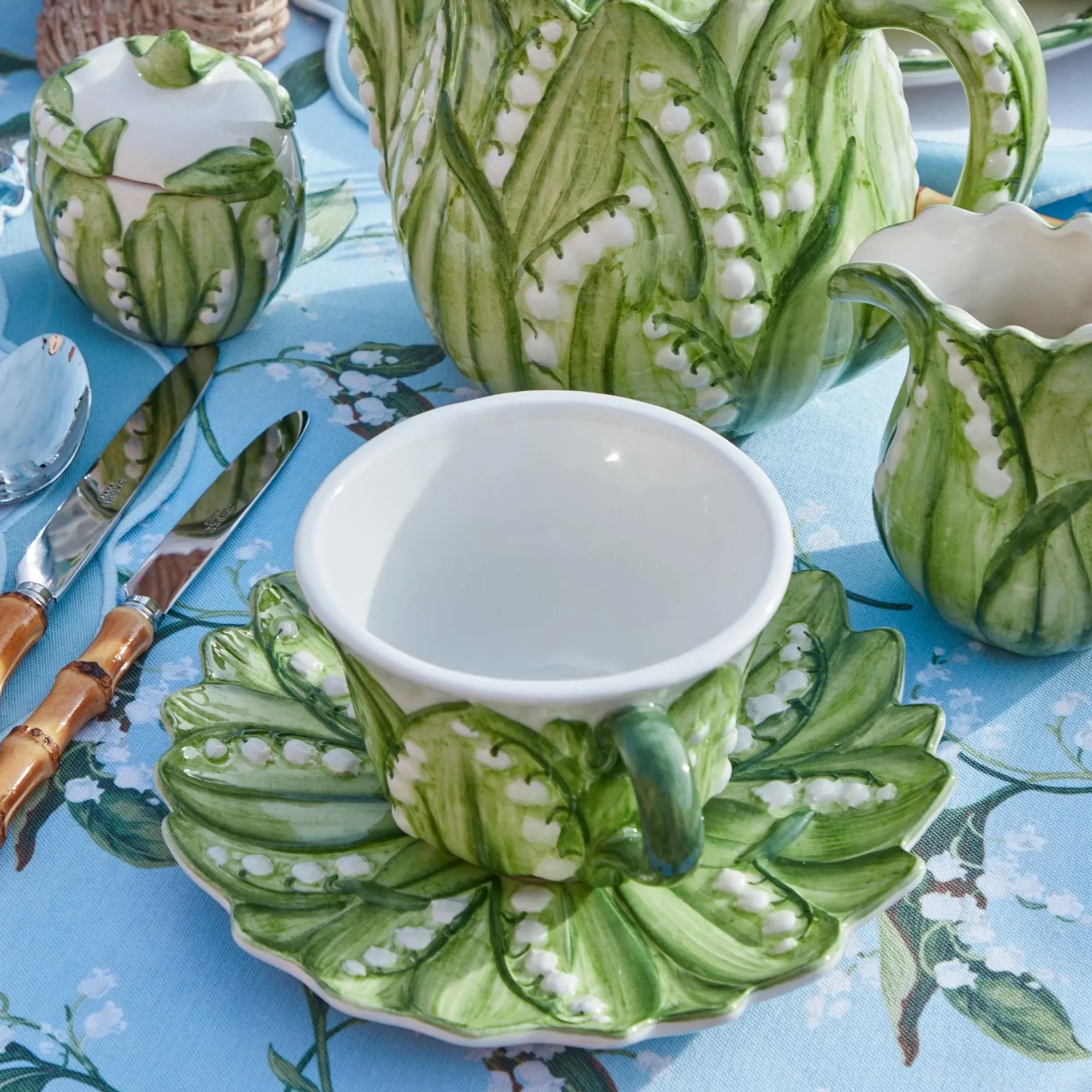 Lily Of The Valley Breakfast Cup & Saucer|Mrs. Alice