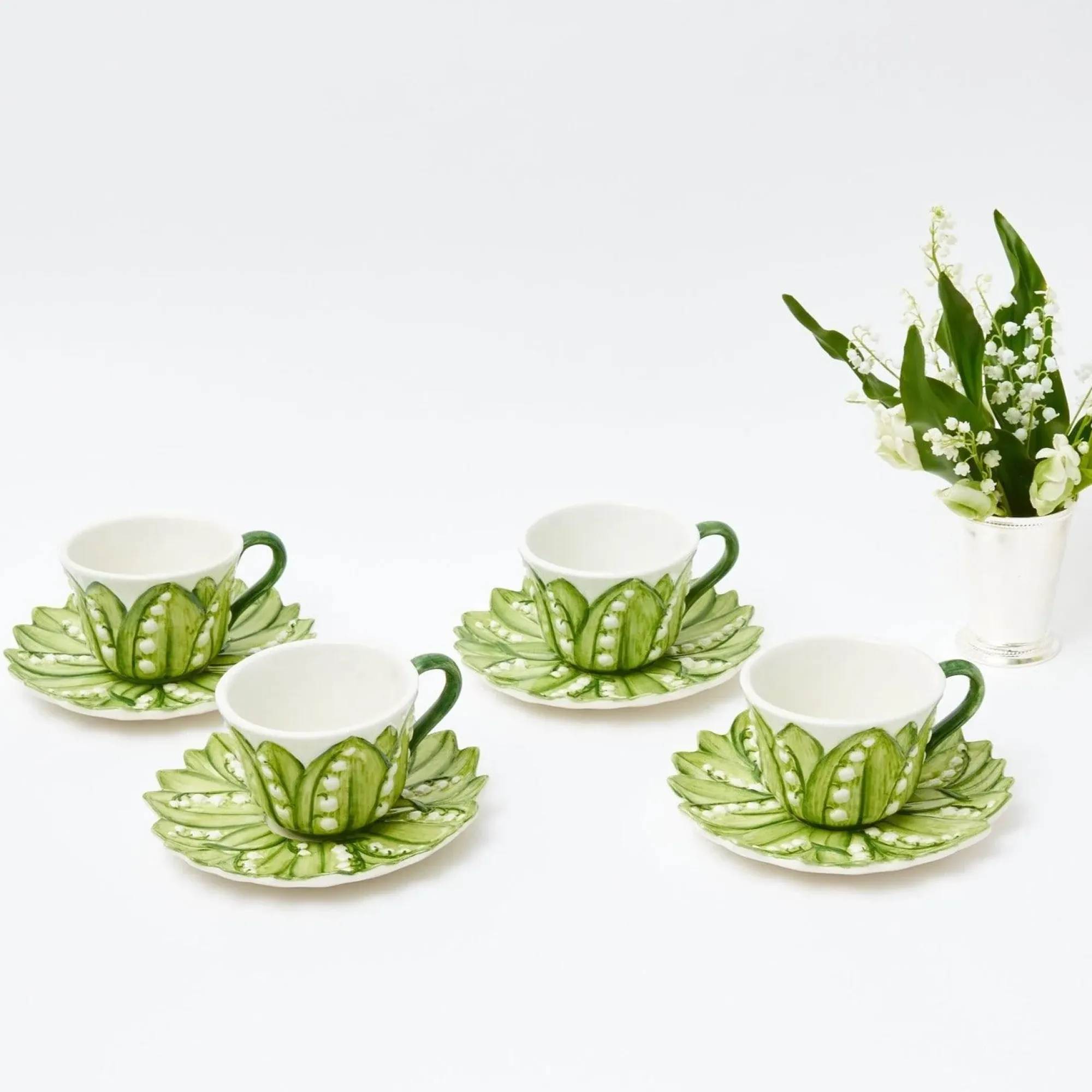 Lily Of The Valley Breakfast Cup & Saucer|Mrs. Alice