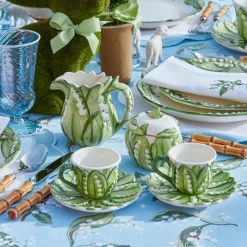Lily Of The Valley Espresso Cup & Saucer|Mrs. Alice Outlet