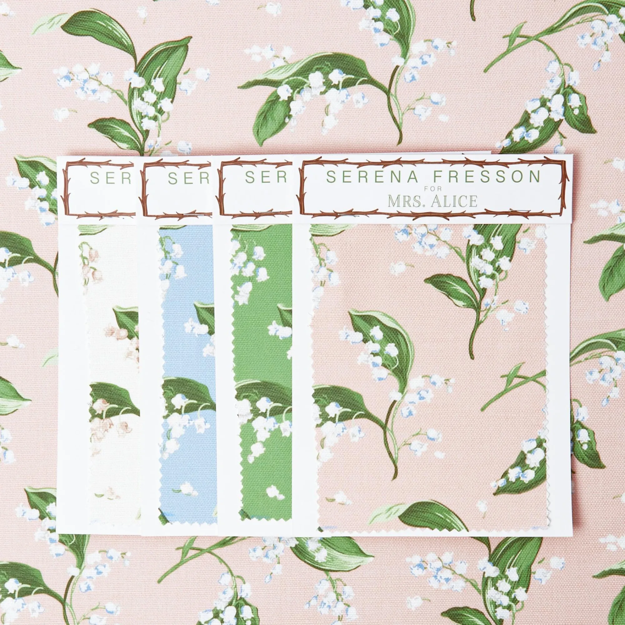 Lily Of The Valley Fabric|Mrs. Alice Hot