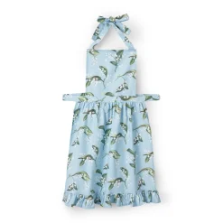 Lily Of The Valley Frilled Apron|Mrs. Alice Clearance