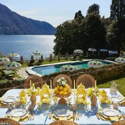 Luciana Rattan Scalloped Bowl|Mrs. Alice Discount