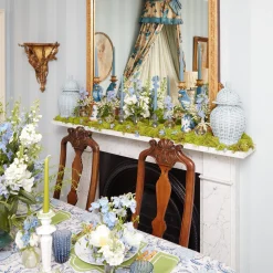 Madeline Azure Candle Holders (Pair)|Mrs. Alice