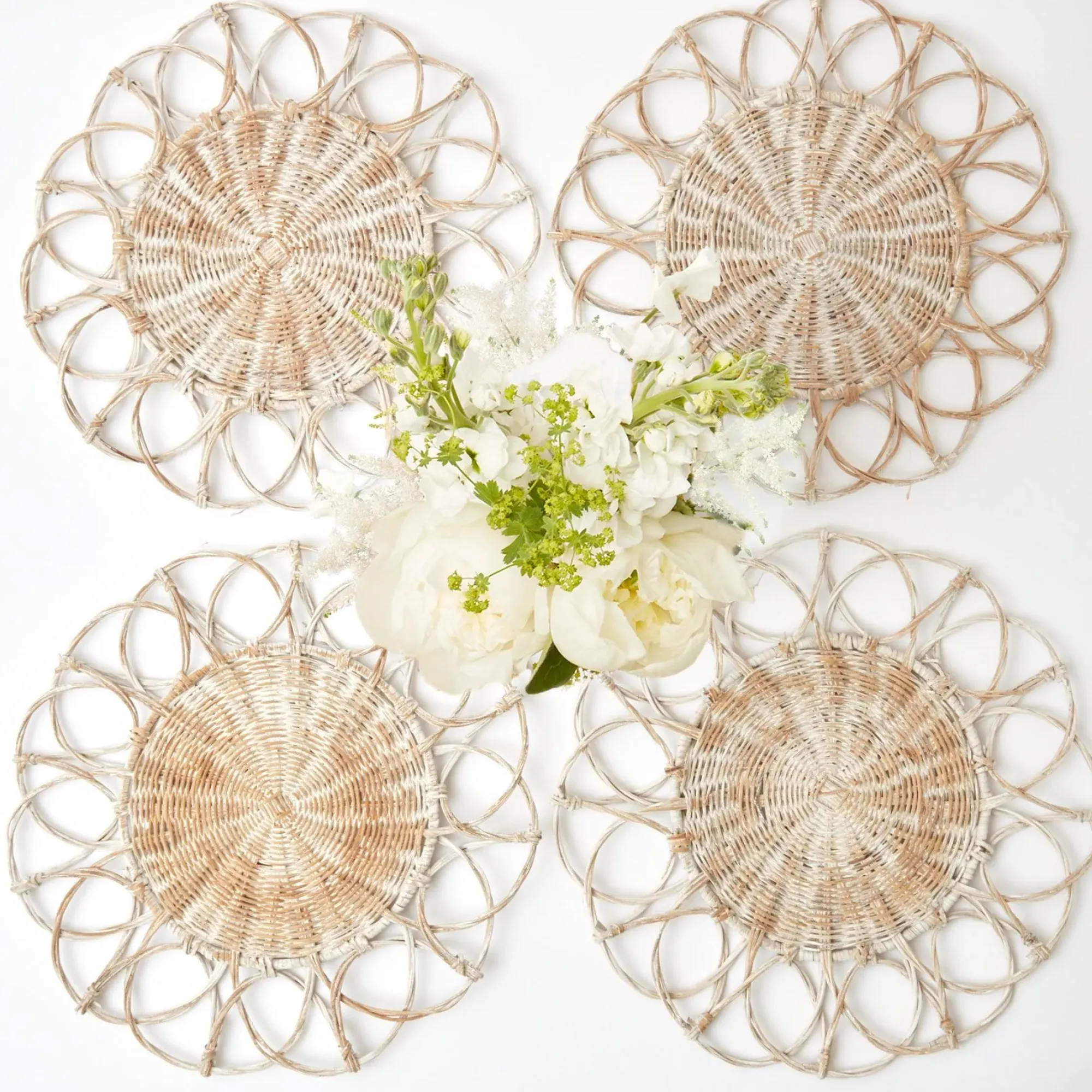 Meredith Woven Placemats (Set Of 4)|Mrs. Alice Clearance